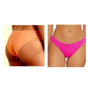 Two size M bikini bottoms